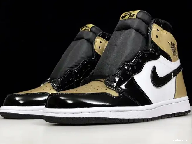 Reps LUCY 861428-007 Air Toe 1 Retro Jordan High Glod 0506
